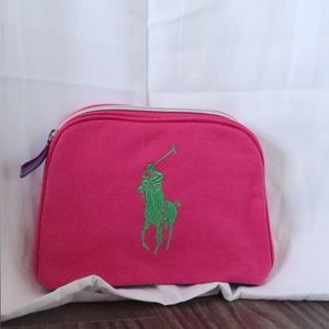 Pink Polo pouch